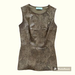 Bailey 44 Leather Top size XS